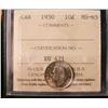 Image 1 : 1950 10¢ ICCS MS65