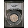 Image 1 : 1872H 25¢ PCGS MS61.  Full white and quite attractive.