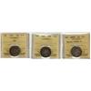 Image 1 : 1880H Nar/Wd O, 1885 & 1936 Dot 25¢ G6.  Lot of 3 better date coins.