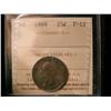 Image 1 : 1889 25¢ ICCS F12. Nice key date.