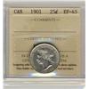 Image 1 : 1901 25¢ ICCS EF45.