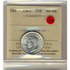 Image 1 : 1943 25¢ ICCS MS66.  Superb lustre and blast white in colour.   Tied for Top 4 graded.