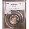 Image 1 : 1950 25¢ PCGS MS65.  Blast white with light Cameo finish.
