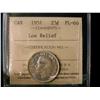 Image 1 : 1951 25¢ LR ICCS PL66
