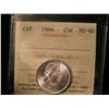 Image 1 : 1966 25¢ ICCS MS66.  Blast white.