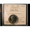 Image 1 : 1973 25¢ Large Bust ICCS PL66