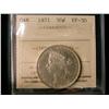 Image 1 : 1871 50¢ ICCS VF30