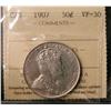 Image 1 : 1907 50¢ ICCS VF30.