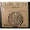 Image 1 : 1914 50¢ ICCS VF20.