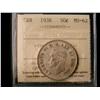 Image 1 : 1938 50¢ ICCS MS62.