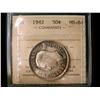 Image 1 : 1942 50¢ PCGS MS64.  