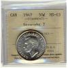 Image 1 : 1947 50¢ ST7 ICCS MS63. 