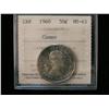 Image 1 : 1960 50¢ ICCS MS65 Cameo.  Toning on obverse alone.