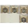 Image 1 : 1935, 1939, 1955 & 1966 $1 ICCS MS64.  Lot of 4 coins with designation Cameo on the 1966 example.