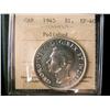 Image 1 : 1945 $1 ICCS EF40, Polished.