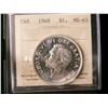 Image 1 : 1948 $1 ICCS MS63.