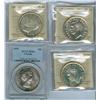 Image 1 : 1949 $1 MS65, 1951, 1952 WL & 1958 MS64.  Lot of 4 coins all ICCS graded except the 1958 which is PC