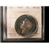 Image 1 : 1949 $1 ICCS MS66.  Sublime toning.