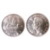 Image 1 : 1950 $1 Arnprior ICCS/PCGS MS65. Fully white and lustrous. A superb GEM example. Flashy. Only one ex