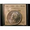 Image 1 : 1950 $1 CH#1950 Rev-004 ICCS MS66. 