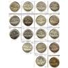 Image 1 : 1951(10), 1952(4) & 1955(3) $1.  Lot of 17 including varieties.  EF.