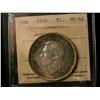 Image 1 : 1951 $1 Arnp ICCS MS64.  Attractive speckled shade.