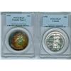 Image 1 : 1958 $1 PL67 & 1965 Type 2 PL65.  Lot of 2 coins both PCGS graded.