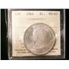 Image 1 : 1964 $1 ICCS MS65.  Light golden tone over full underlying lustre. A very nice example.