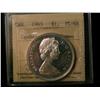 Image 1 : 1965 $1 LgBds Ptd 5 ICCS PL66 Cameo.