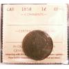 Image 1 : 1858 1¢ ICCS EF40.