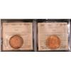 Image 1 : 1913 & 1915 1¢ ICCS MS64RD.  Lot  of 2 coins both Red.