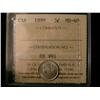 Image 1 : 1899 5¢ ICCS MS60. Full lustre.