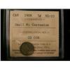 Image 1 : 1908 5¢ Sml 8 ICCS VG10. Designated, corroded.