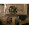 Image 1 : 1950, 1951 Com & 1952 5¢ ICCS MS64.  Lot of 3 coins.