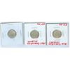 Image 1 : 1893 Good, 1900 VF & 1901 VF30 10¢.  Lot of  3 coins all problem free.