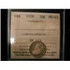 Image 1 : 1929 10¢ ICCS MS63.