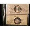 Image 1 : 1937 & 1943 Cameo 10¢.  Lot of 2 coins both ICCS MS64.