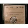 Image 1 : 1958 10¢ ICCS MS65.  White in colour.