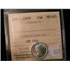 Image 1 : 1959 10¢ ICCS MS65.  White in colour.