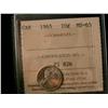 Image 1 : 1965 10¢ ICCS MS65.  White in colour.