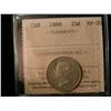 Image 1 : 1888 25¢ ICCS VF20.