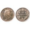 Image 1 : 1893 25¢ EF in grade and lightly polished.
