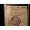 Image 1 : 1936 25¢ Bar ICCS VF30.