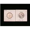 Image 1 : 1947 & 1948 25¢.  Lot of 2 coins both MS62 or better.