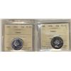 Image 1 : 1956 & 1965 25¢ ICCS PL66 Cameo.  Lot of 2 coins.