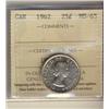 Image 1 : 1962 25¢ ICCS MS65.