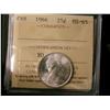 Image 1 : 1966 25¢ ICCS MS65. Lot of 3 blast white coins.