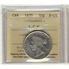 Image 1 : 1870 50¢ LCW ICCS F15. White in colour.