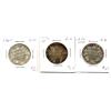 Image 1 : 1870 LCW, 1872H & 1900 50¢.  Lot of 3 coins G4.