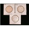 Image 1 : 1920, 1929 & 1931 50¢.  Lot of 3 coins VF+ or better.